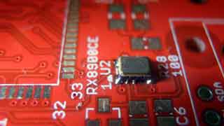 ＲＴＣ（ＲＸ８９００ＣＥ）の半田付け（ｍｅｇａ６４）
