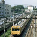 １９６８年７月１３日　信濃町付近 １０１系