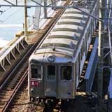 １９８０年１２月３１日多摩川鉄橋、６０００系